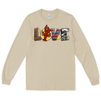 Mushroom love crawfish western mardi gras Long Sleeve Tee - Jasminsmagicworld