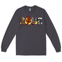 Smoke love crawfish western mardi gras Long Sleeve Tee - Jasminsmagicworld