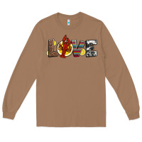 Toasted Coconut love crawfish western mardi gras Long Sleeve Tee - Jasminsmagicworld