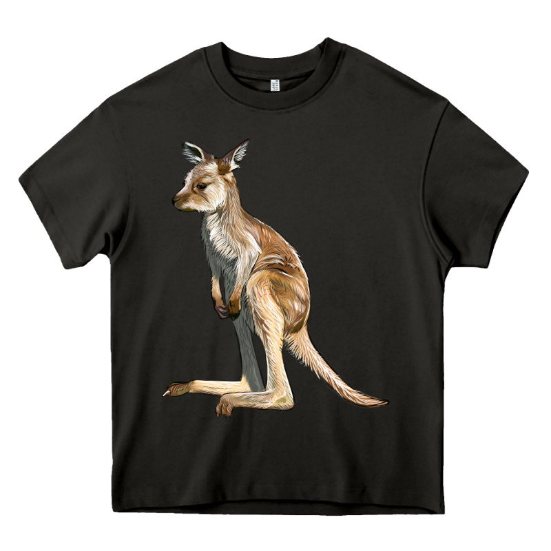 Baby Kangaroo Heavy Core Tee by LillyAllenDesigns | Teevron