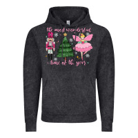 Vintage Black the most wonderful time of the year Vintage Hoodie - MaliasSmallBusiness