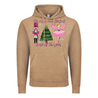 Vintage Coffee the most wonderful time of the year Vintage Hoodie - MaliasSmallBusiness