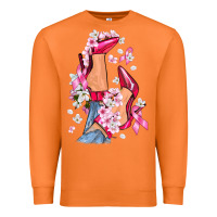 Carrot Cancer high heels Breast Cancer Premium Sweatshirt - FaDigitalArtStudio