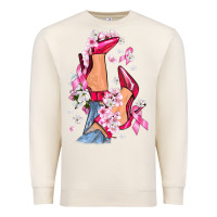 Sandshell Cancer high heels Breast Cancer Premium Sweatshirt - FaDigitalArtStudio