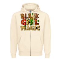 Sandshell black girl magic juneteenth Zipper Hoodie - CowGirlArtShop