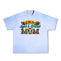 Grape Ice Western Loud And Proud Mom Urban Heavy Tee - BundleAndBundleShop