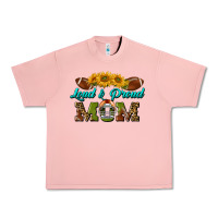 Salmon Western Loud And Proud Mom Urban Heavy Tee - BundleAndBundleShop