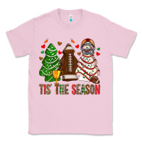Bubblegum Pink tis' the season american football christmas cakes bbs Classic Tee - BundleAndBundleShop