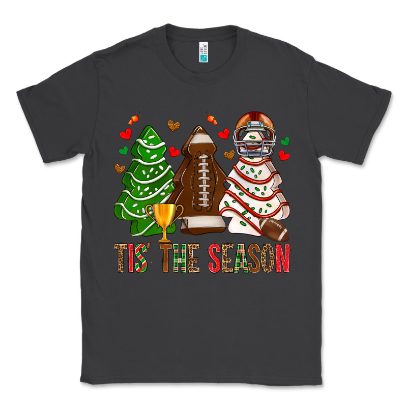 Tis' The Season American Football Christmas Cakes Bbs Classic Tee by BundleAndBundleShop | Teevron