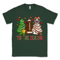 Sports Green tis' the season american football christmas cakes bbs Classic Tee - BundleAndBundleShop