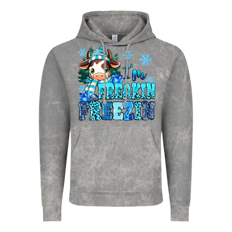 I'm Freakin Freezin Vintage Hoodie by MaliasSmallBusiness | Teevron