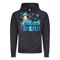 Vintage Black I'm freakin freezin Vintage Hoodie - MaliasSmallBusiness