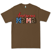 Cacao Western American Mama Premium Tee - LillyAllenDesigns