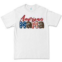 White Western American Mama Premium Tee - LillyAllenDesigns