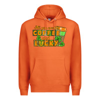 Carrot All you need is coffee and lucky Premium Hoodie - CowGirlArtShop