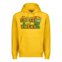 Lemon All you need is coffee and lucky Premium Hoodie - CowGirlArtShop