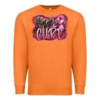 Carrot find a cure Premium Sweatshirt - FaDigitalArtStudio