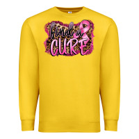 Lemon find a cure Premium Sweatshirt - FaDigitalArtStudio