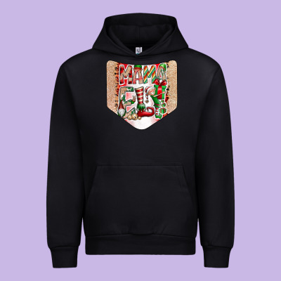 Christmas Pocket Urban Hoodie Designed By Cowhidedigitalart