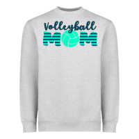 Heather Grey Volleyball Mom Heavyweight Sweatshirt - Bettercallsaul