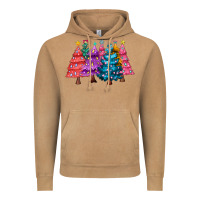 Vintage Camel christmas trees and lights Vintage Hoodie - MaliasSmallBusiness