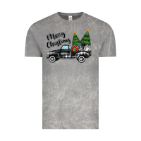 Cloud Rock merry christmas truck Vintage Tee - MaliasSmallBusiness