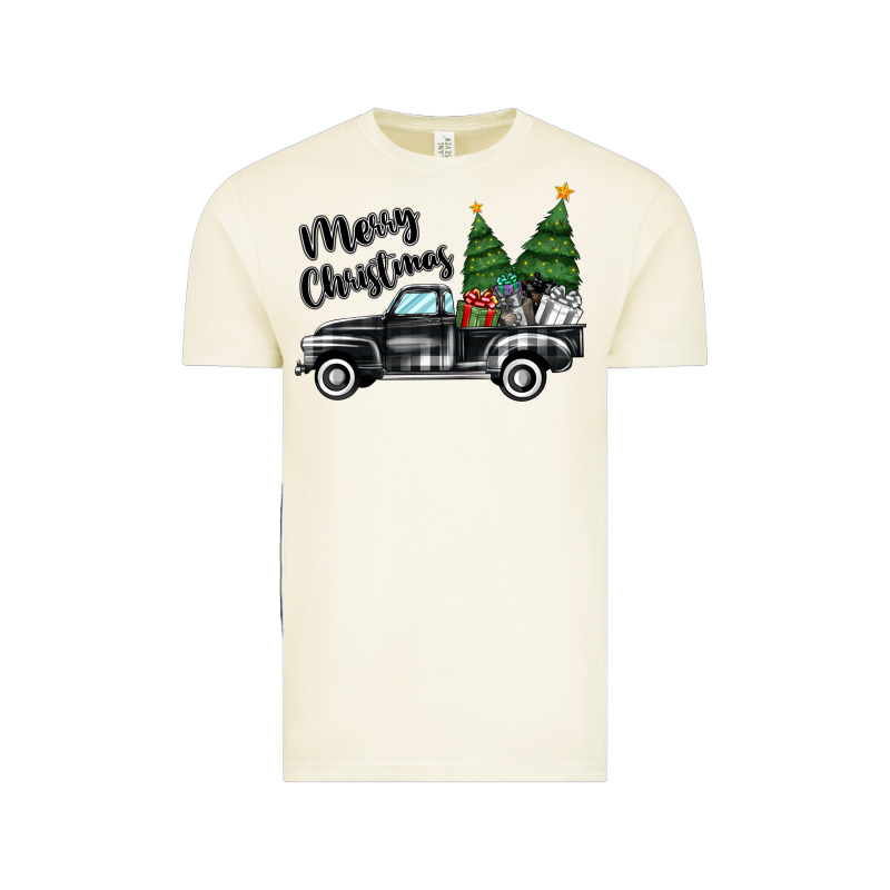 Merry Christmas Truck Vintage Tee by MaliasSmallBusiness | Teevron