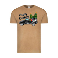 Vintage Camel merry christmas truck Vintage Tee - MaliasSmallBusiness