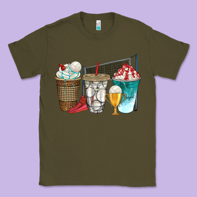 Western Volleyball Coffee Cups Bbs Classic Tee Designed By Bundleandbundleshop