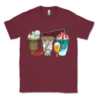 Burgundy western volleyball coffee cups bbs Classic Tee - BundleAndBundleShop