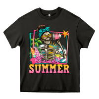 Asphalt sweet summer skeleton Heavy Core Tee - Jasminsmagicworld