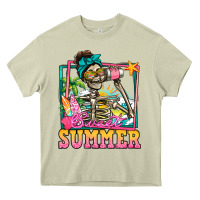 Mossy sweet summer skeleton Heavy Core Tee - Jasminsmagicworld