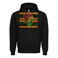 Black black history is world history Zipper Hoodie - CowGirlArtShop
