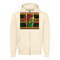 Sandshell black history is world history Zipper Hoodie - CowGirlArtShop