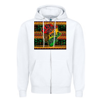White black history is world history Zipper Hoodie - CowGirlArtShop
