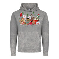 Cloud Rock nurse coffee cups Vintage Hoodie - MaliasSmallBusiness