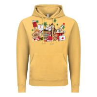 Vintage Mustard nurse coffee cups Vintage Hoodie - MaliasSmallBusiness