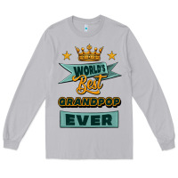 Moon Dust world's best grandpop ever Long Sleeve Tee - Jasminsmagicworld