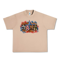 Burro Patriotic Mama Urban Heavy Tee - BundleAndBundleShop