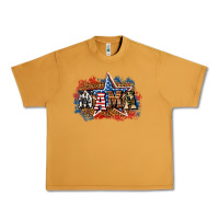 Peanut Butter Patriotic Mama Urban Heavy Tee - BundleAndBundleShop