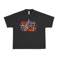 Pigment Black Patriotic Mama Urban Heavy Tee - BundleAndBundleShop