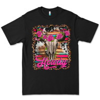 Black howdy valentine's day bull skull Premium Tee - Jasminsmagicworld