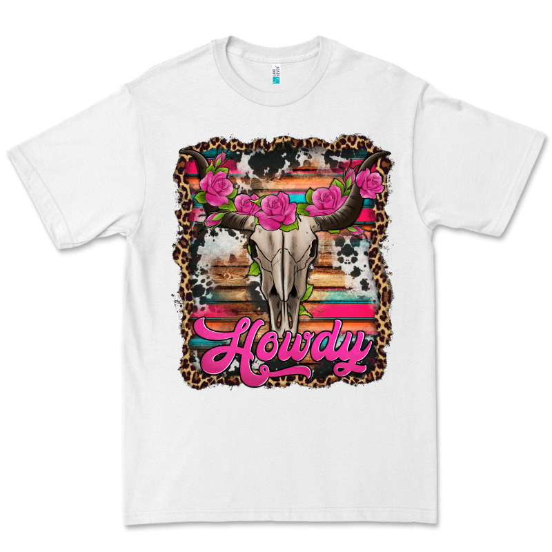 Howdy Valentine's Day Bull Skull Premium Tee by Jasminsmagicworld | Teevron