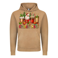 Vintage Camel Christmas Santa coffee cups current mood Vintage Hoodie - MaliasSmallBusiness