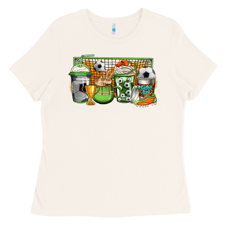 Soccer Coffee Ladies Tee by Jasminsmagicworld | Teevron