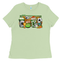Matcha soccer coffee Ladies Tee - Jasminsmagicworld