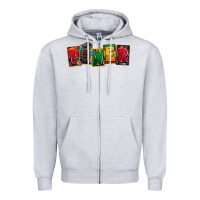 Heather Grey black power black history black lives matter junet Zipper Hoodie - CowGirlArtShop