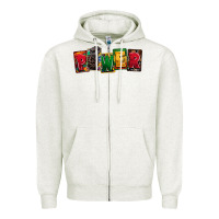 Oatmeal Heather black power black history black lives matter junet Zipper Hoodie - CowGirlArtShop