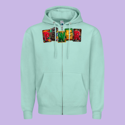 Black Power Black History Black Lives Matter Junet Zipper Hoodie Designed By Cowgirlartshop