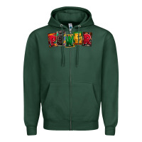 Sports Green black power black history black lives matter junet Zipper Hoodie - CowGirlArtShop